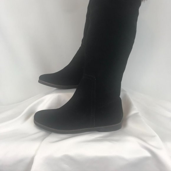 Sam Edelman Suede Over-Knee Faux-Fur-Lined Boots - Picture 3 of 15